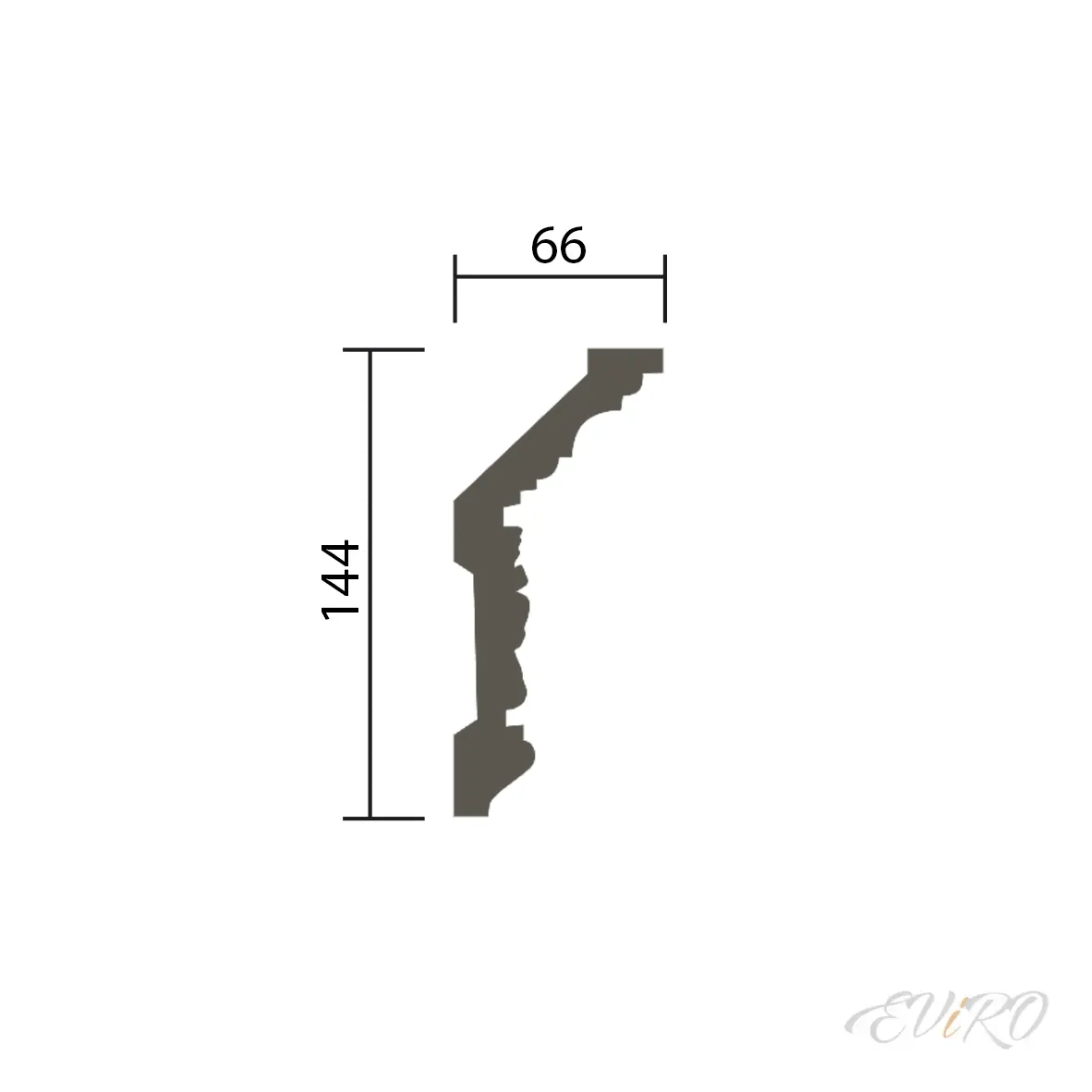 Карниз EViRO Модель 1.50.128