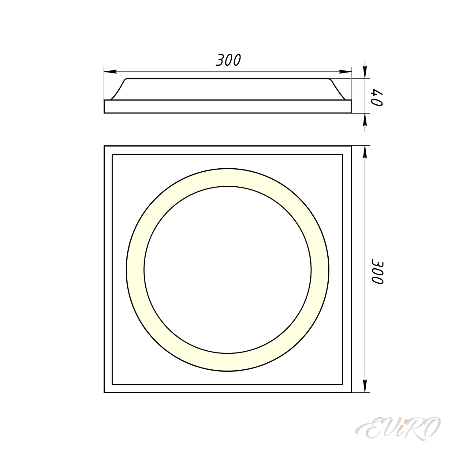 Гипсовая 3D панель EViRO Circle