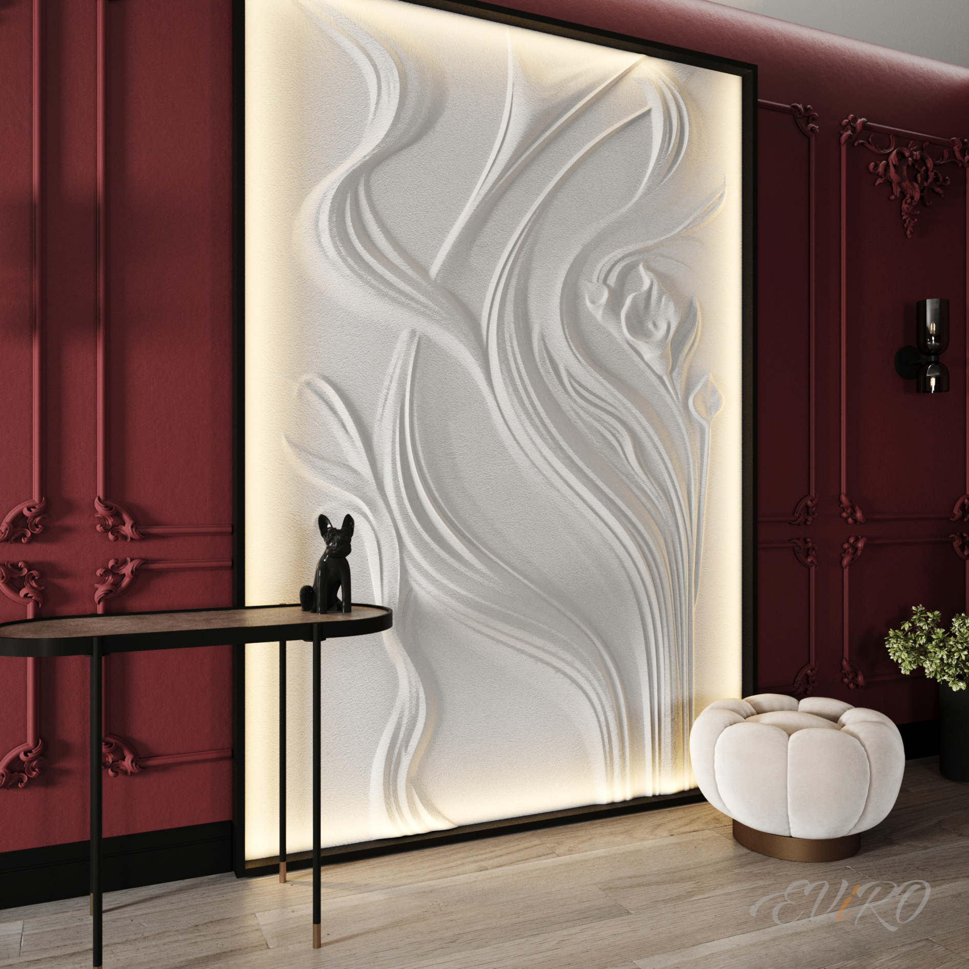 Гипсовая 3D панель EViRO Sharm