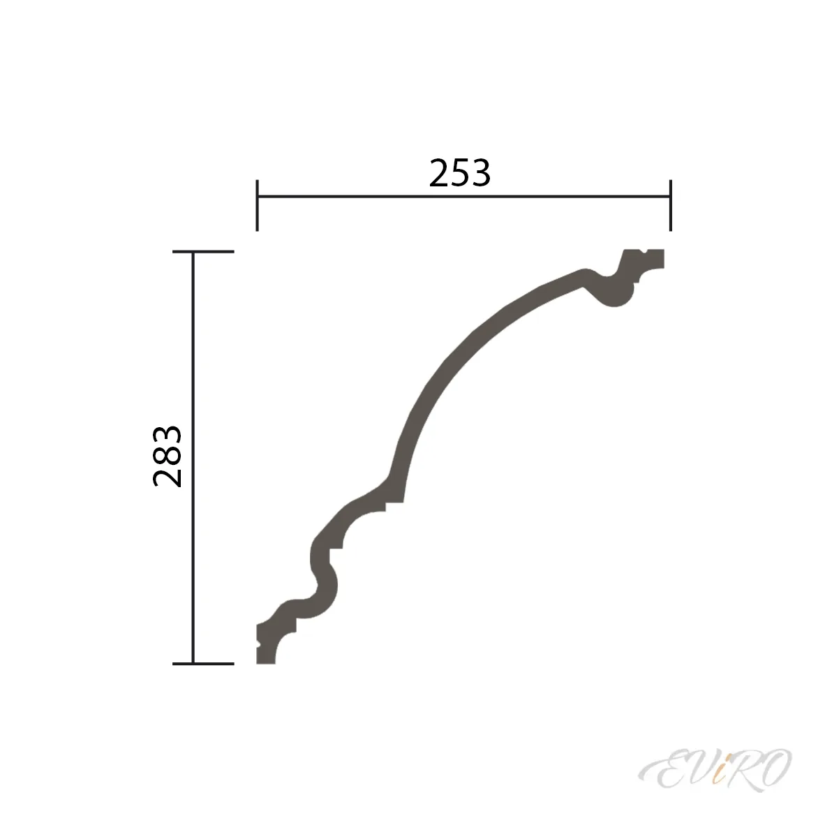 Карниз EViRO Модель C336