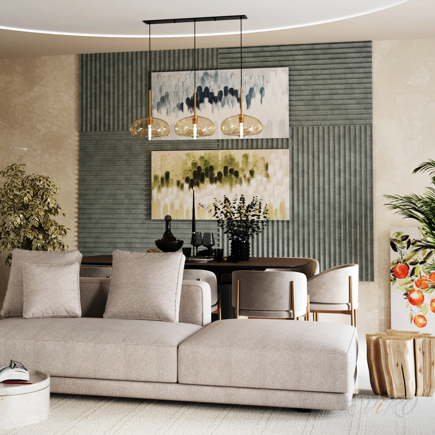 3D панель EViRO Полосы Premium Soft