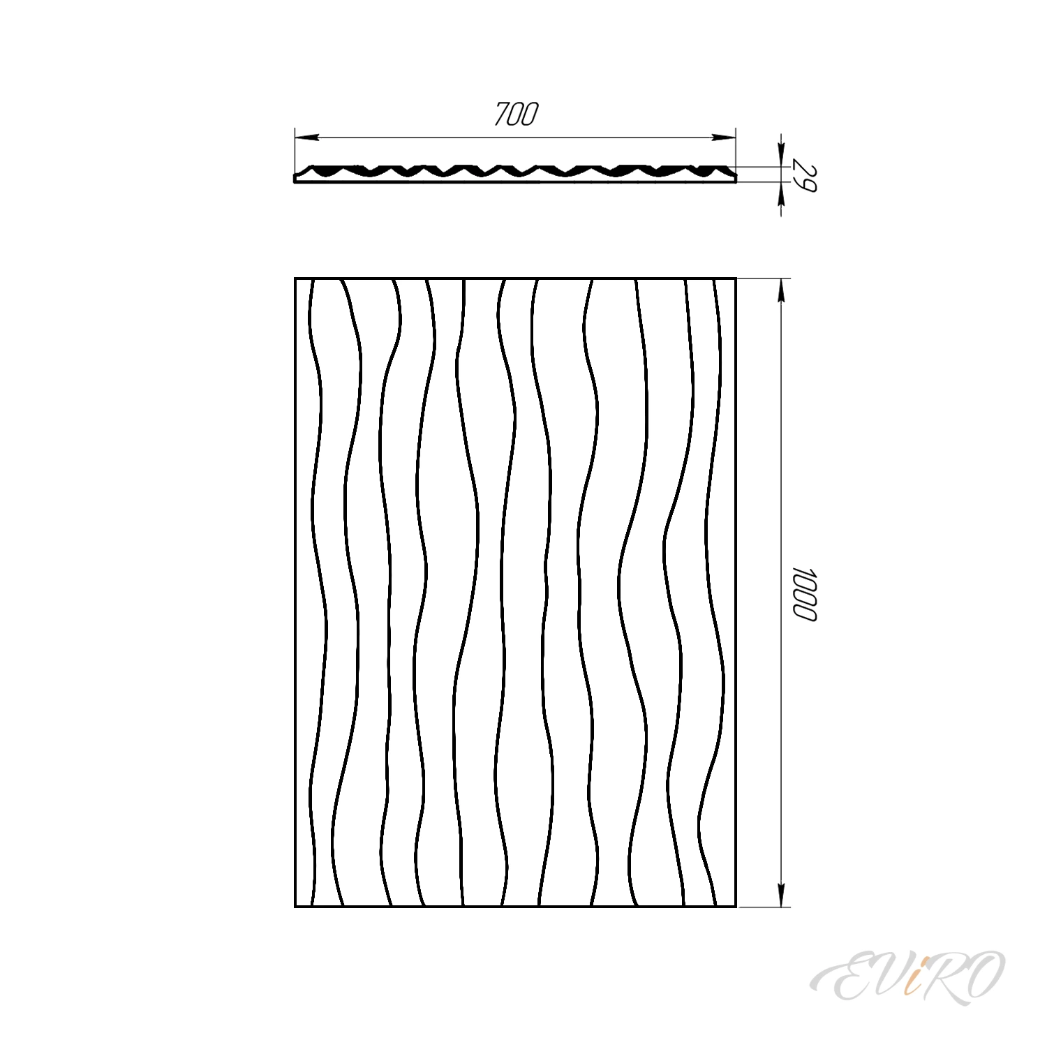 Стеновые панели 3д Aqua