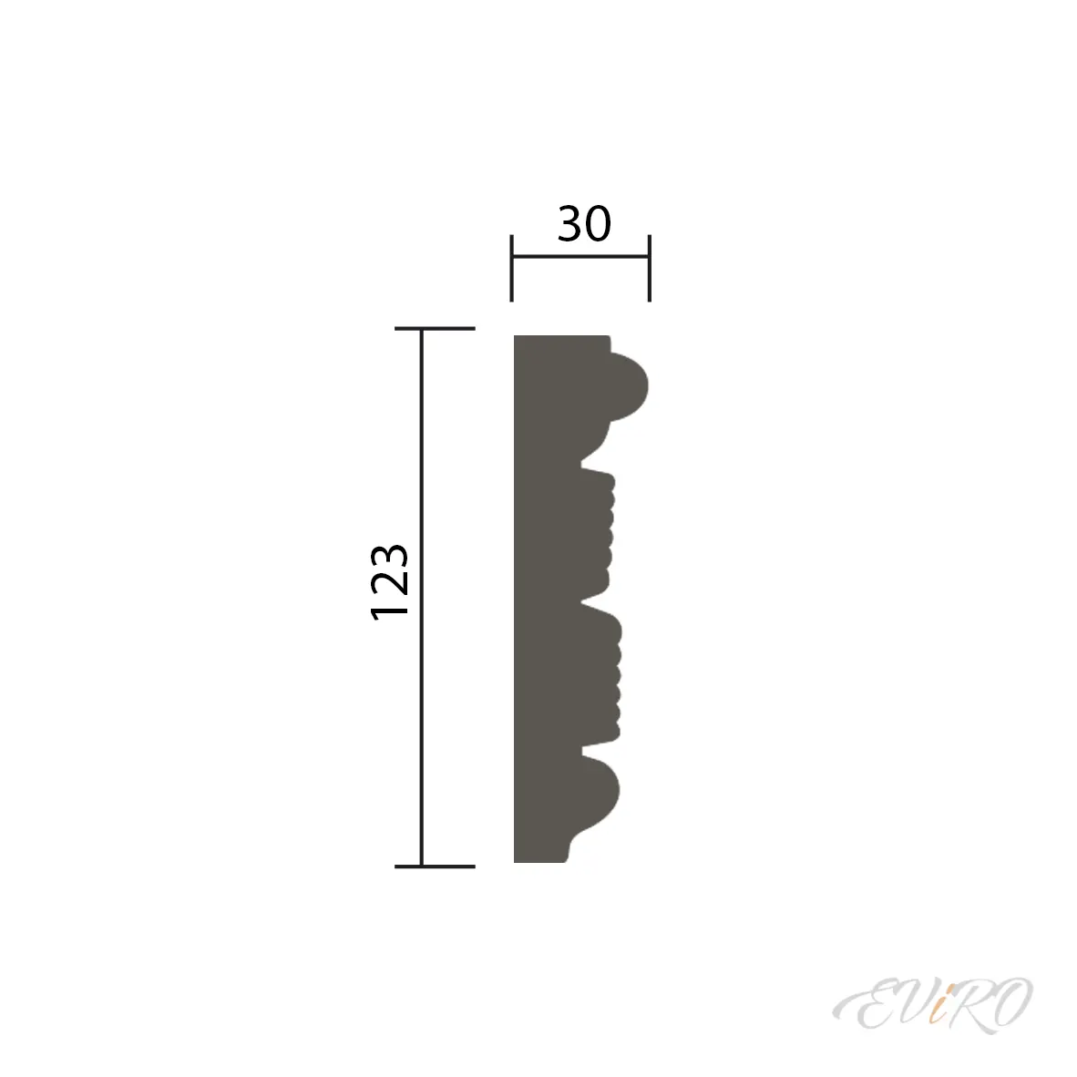Молдинг EViRO Модель 1.51.319