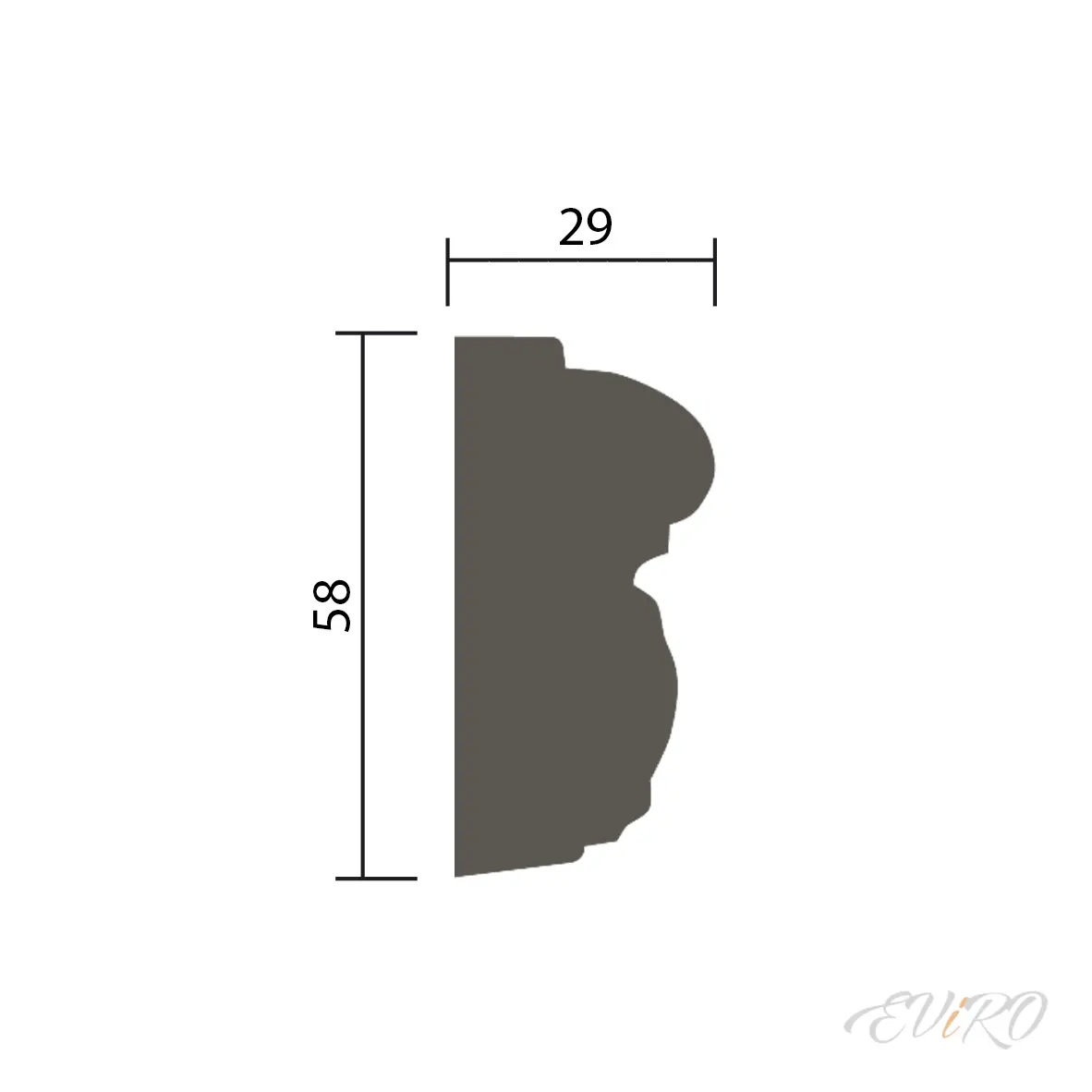 Молдинг EViRO Модель 1.51.351
