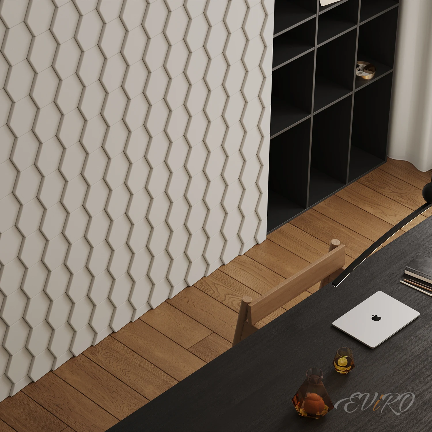 Гипсовая 3D панель EViRO Roof