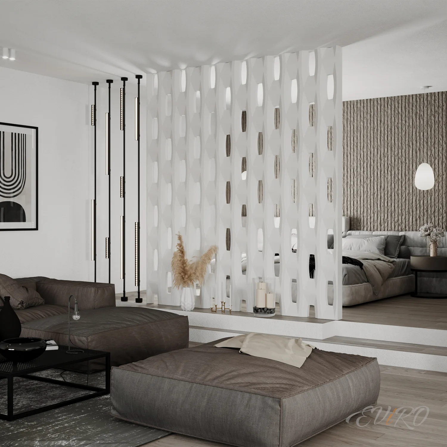 Гипсовая 3D перегородка EViRO Apollo