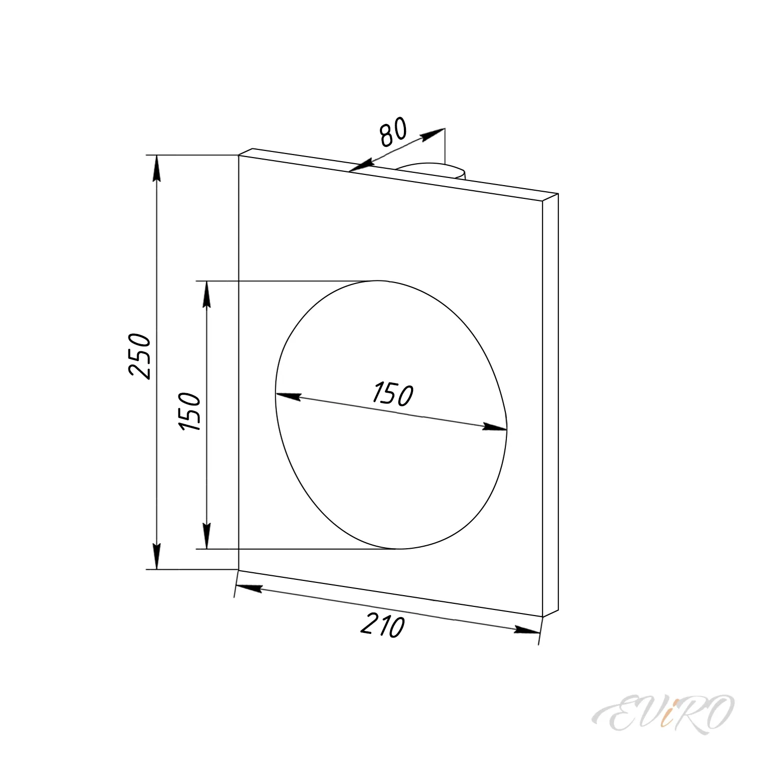 Стеновой светильник EViRO ВПС 22