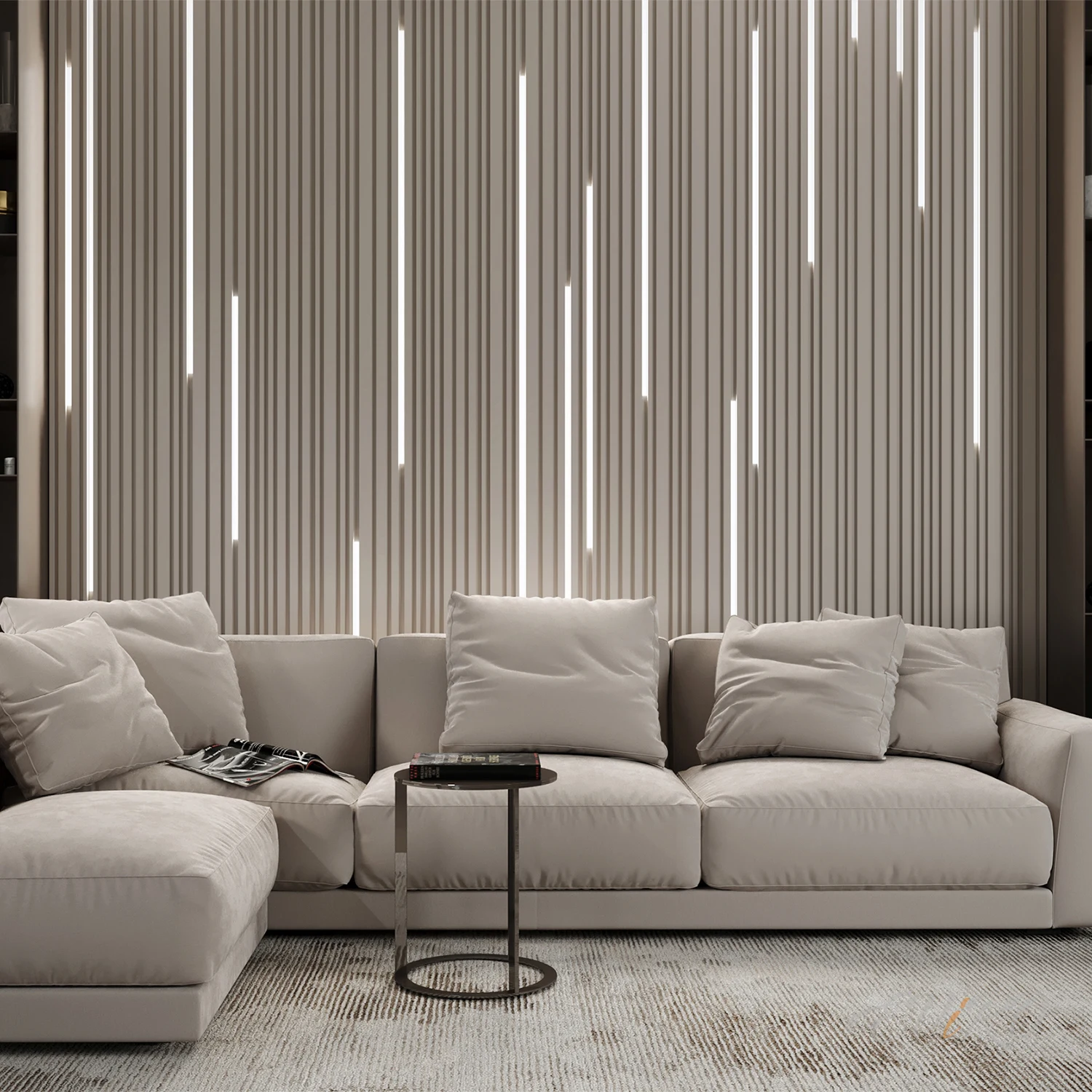 Реечные панели LED Barcode