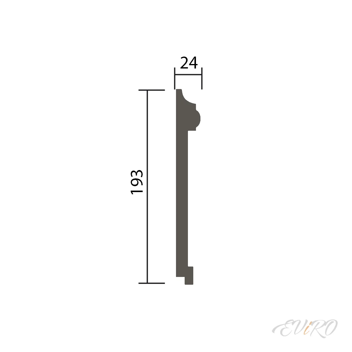 Молдинг EViRO Модель 1.51.381