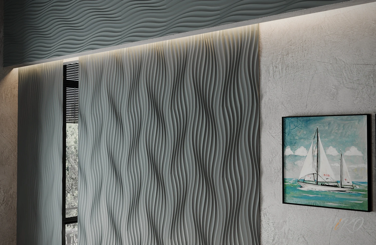 Подсветка, направленная на рельеф EViRO